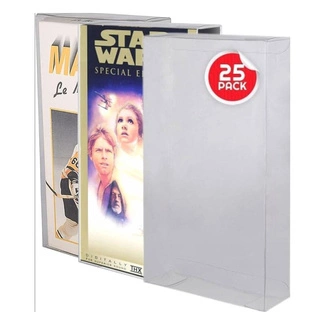 PET Protectors 25-Pack for VHS
