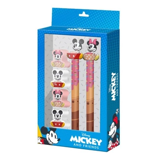 Mickey & Minnie Stationery Set 6-Pack