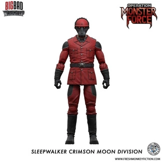 Monster Force Action Figure 1/12 Sleepwalker Crimson Moon Division 15 cm