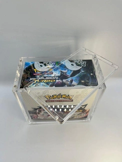 Evoretro Acrylic Display Case for Booster Boxes / Elite Trainer Boxes Ver. 2 Magnetic