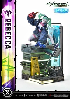 Edgerunners Real Elite Masterline Series Statue 1/4 Rebecca Deluxe Bonus Version 54 cm