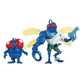 Mutant Mayhem Action Figures Super Fly & Toddler Super Fly 11 cm