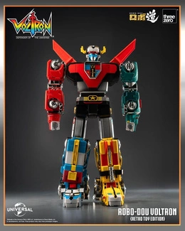 Defender of the Universe Robo-Dou Action Figure Voltron Retro Toy Edition 27 cm