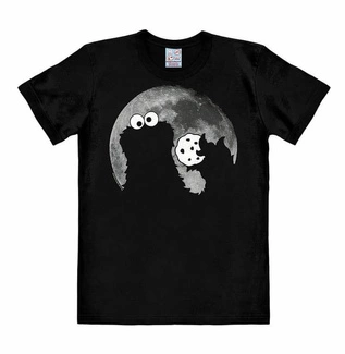 Sesame Street Easy Fit T-Shirt Cookie Monster - Moon