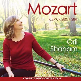MOZART Piano Sonatas Vol 4 K279 K280 K284 Orli Shaham CD DIGIPAK