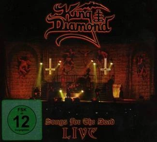 KING DIAMOND Songs For The Dead Live CDDVD 2 DVD+CD DIGIPAK