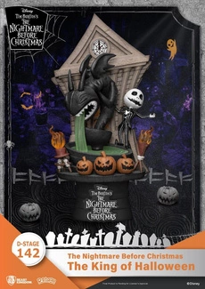 Nightmare before Christmas D-Stage PVC Diorama The King of Halloween 15 cm