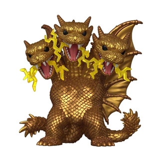*heo Exclusive Edition* Godzilla Super Sized Funko POP! Movies figurka King Ghidora (Electric) 15 cm