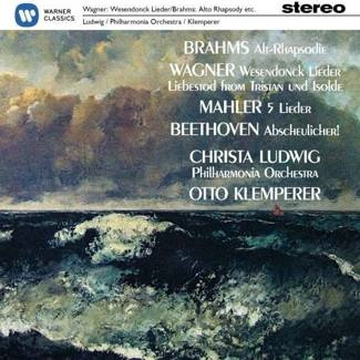 LUDWIG/KLEMPERER Brahms: Alt-rhapsodie/ Wagner: Wesendonck-lieder / Mahler: 5 Lieder CD