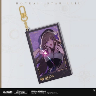 Star Rail Countdown Departure Series Acrylic Keychain Herta Glitter 9 cm