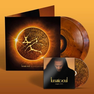 LUNATIC SOUL The World Under Unsun AMBER SMOKE 2LP