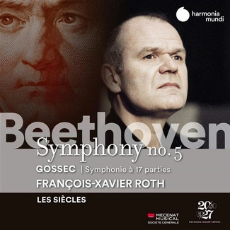 BEETHOVEN Symphony No 5 Les Siecles Roth CD DIGIPAK
