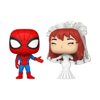 Marvel Funko POP! figurka 2-Pack Superhero Couples- SM & MJ 9 cm