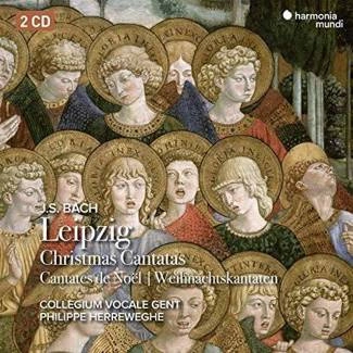 BACH Leipziger Weihnachtskantaten Herreweghe 2CD