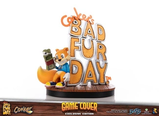Conker´s Bad Fur Day Statue Game Cover Exclusive Edition 45 cm