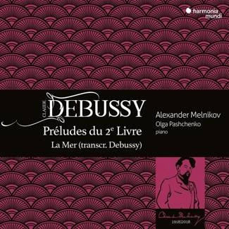 DEBUSSY Preludes Livre II La Mer Melnikov Pashchenko CD DIGIPAK