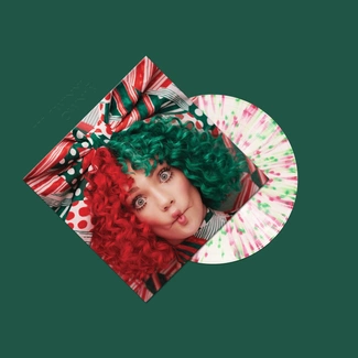 SIA Everyday Is Christmas LP White, Green & Pink