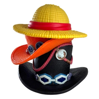 One Piece Coin Bank Stack of Hats