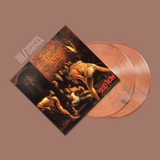 SKID ROW Slave To The Grind  2LP Orange & Black Marbled