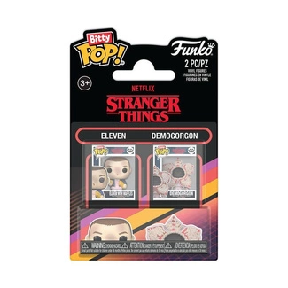 Stranger Things Bitty Funko POP! figurka 2-Pack Eleven&Demogorgon 2,5 cm