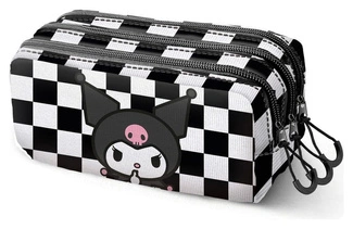 Sanrio Fan Trick Pencil case 2.2 Kuromi Black & White