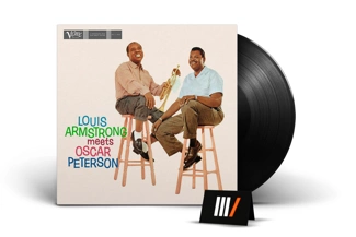LOUIS ARMSTRONG / OSCAR PETERSON Louis Armstrong Meets Oscar Peterson LP