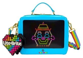 Hasbro by Loungefly Crossbody with Coin Bag Lite Brite