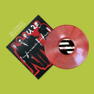 U2 How To Re-Assemble An Atomic Bomb LP Red & Black Marbled