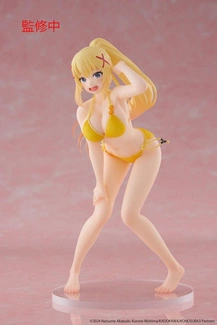 God's Blessing on This Wonderful World! 3 Coreful PVC Statue Darkness Swimwear Ver. 18 cm