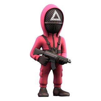 Squid Game Minix Figure Masked Triangle Guard 12 cm
