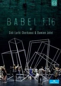 CHERKAOUI/JALET Euroarts - Babel 7.16 (words) - Sidi Larbi Cherkaoui & Damien Jalet, From The Cour D'honneur Du Palais Des Papes, Avignon, France - Festival DVD DISC
