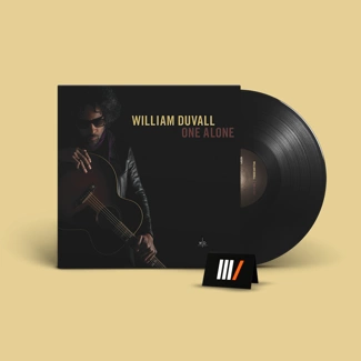 WILLIAM DUVALL One Alone LP + AUTOGRAF