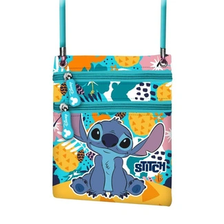 Lilo & Stitch Action Vertical Crossbody Bag Colors Turquoise