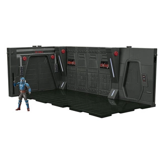 The Mandalorian Vintage Collection Tantive IV Hallway with Mandalorian Privateer Figure 10 cm