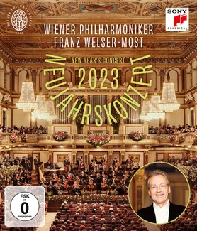 WELSER-MÖST, FRANZ & WIENER PHILHARMONIKER Neujahrskonzert 2023 / New Year's Concert 2023 BLU-RAY
