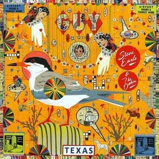 STEVE EARLE & THE DUKES Guy RED ORANGE 2LP
