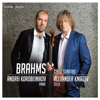 BRAHMS Cello Sonatas Korobeinikov Kniazev CD DIGIPAK