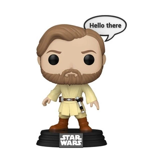 Sayings POP! Plus Movies Vinyl Figure Obi-Wan Kenobi 9 cm