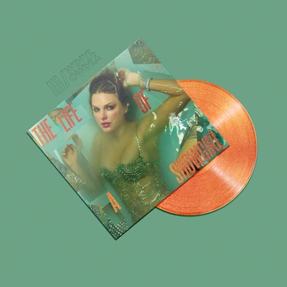 TAYLOR SWIFT The Life of a Showgirl LP ORANGE GLITTER