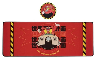 Sonic - The Hedgehog Desk Pad & Coaster Set Dr. Eggman