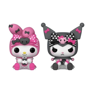 Hello Kitty POP! Vinyl Keychain 2-Pack My Melody & Kuromi 4 cm