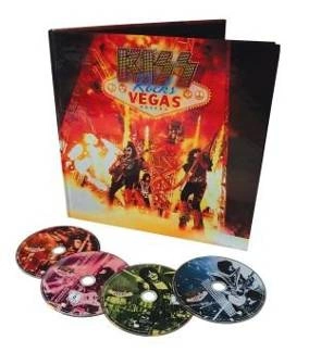 KISS Kiss Rocks Vegas (dvd, Blu-ray, 2cd) Ltd. 4BOX