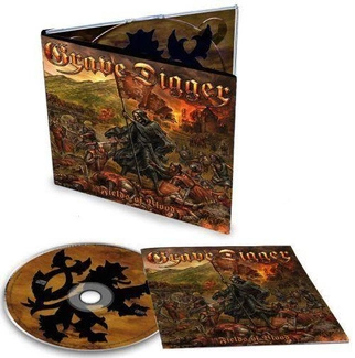 GRAVE DIGGER Fields Of Blood Limited Edition CD DIGIPAK