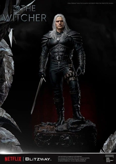The Witcher Infinite Scale Statue 1/3 Geralt of Rivia 74 cm