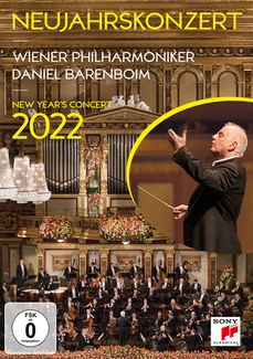 BARENBOIM, DANIEL, & WIENER PHILHARMONIKER Neujahrskonzert 2022 / New Year's Concert 2022 DVD