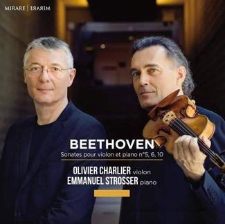 BEETHOVEN Sonates Pour Violon Et Piano Charlier Strosser CD DIGIPAK