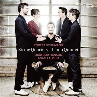 SCHUMANN String Quartets Piano Quintet Quatuor Hanson Laloum 2CD DIGIPAK