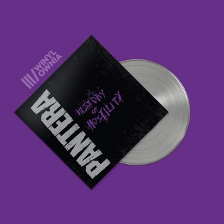 PANTERA History Of Hostility LP SILVER