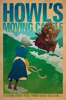Howl's Moving Castle PLAKAT