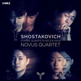 SHOSTAKOVICH String Quartets No 3 & No 8 Novus Quartet CD DIGIPAK